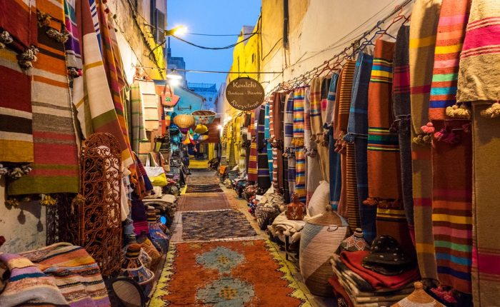 Essaouira carpet street